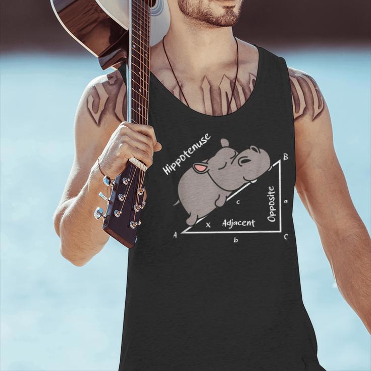 Hippotenuse Hippo Angle Function Hypotenuse Math Teacher Men Tank Top, gift for family, gift for coworker Hippotenuse Hippo Angle Function Hypotenuse Math Teacher Men Tank Top, gift for family, gift for coworker