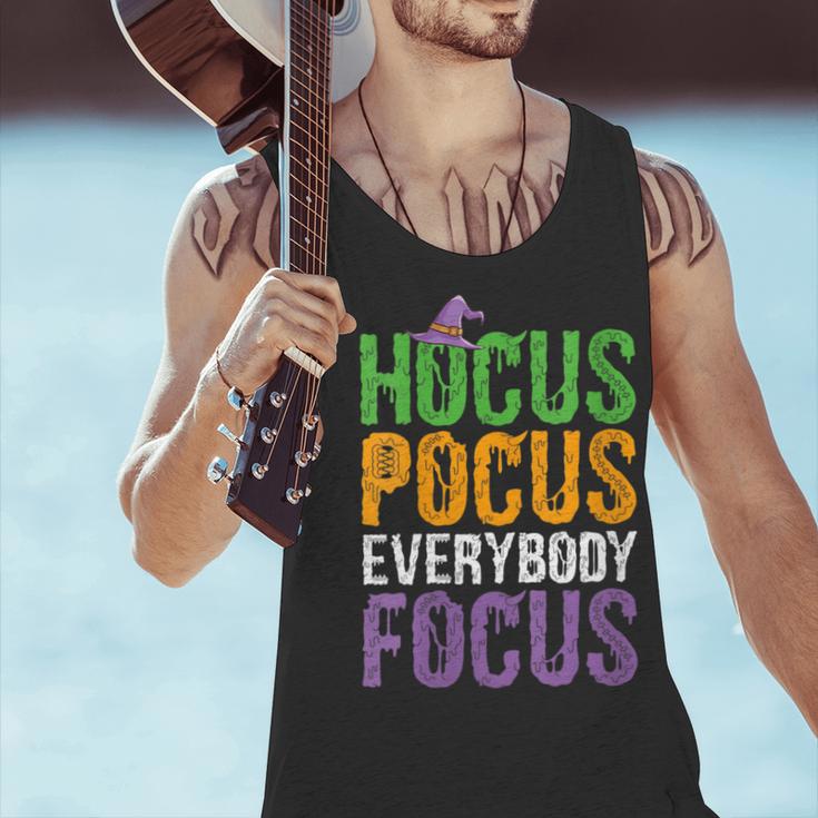 Hocus Pocus Everybody Focus Teacher Halloween Men Tank Top, gift for family, gift for coworker Hocus Pocus Everybody Focus Teacher Halloween Men Tank Top, gift for family, gift for coworker