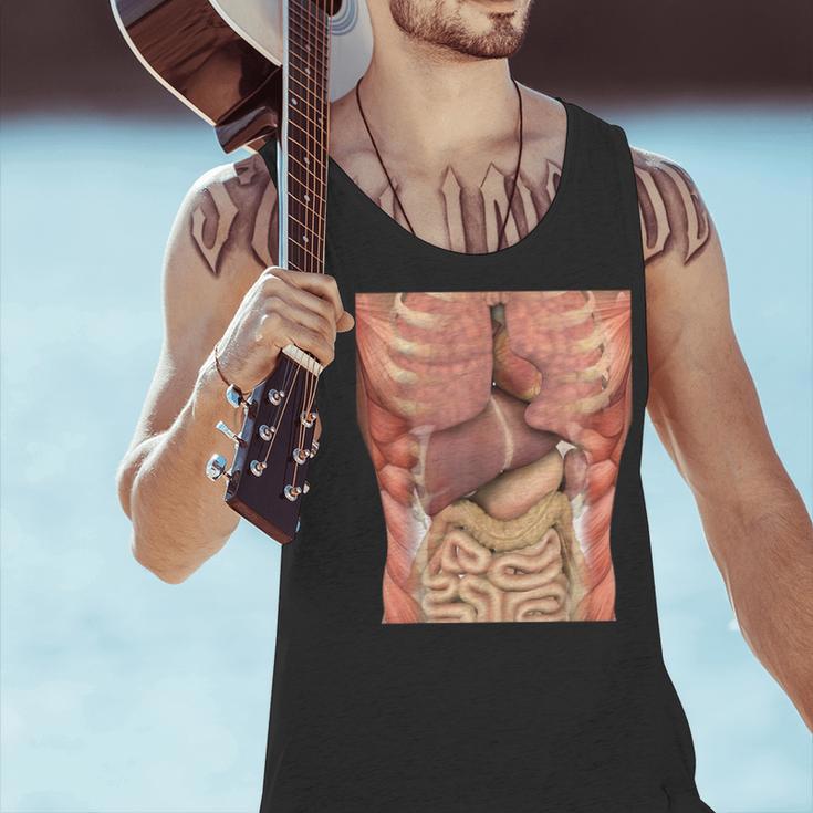 Human Muscles Organs Scary Anatomy Teacher Halloween Costume Men Tank Top, gift for family, gift for coworker