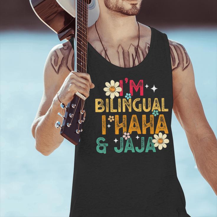 I’m Bilingual I Haha And Jaja Spanish Teacher Bilingual For Men Women Girls Kids Men Tank Top, gift for family, gift for coworker