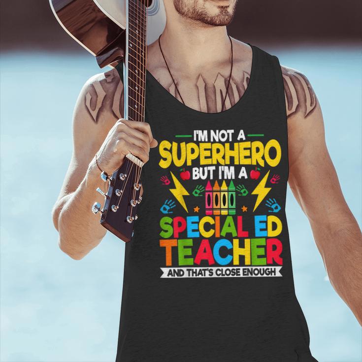 I'm Not a Superhero But I'm a SPED Special Education Teacher Men Tank Top, gift for family, gift for coworker