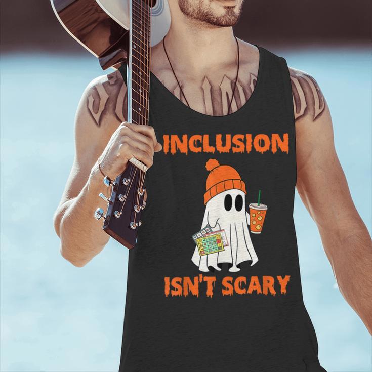 Inclusion Isn't Scary Shirt Halloween SLP Sped Teacher Men Tank Top, gift for family, gift for coworker Inclusion Isn't Scary Shirt Halloween SLP Sped Teacher Men Tank Top, gift for family, gift for coworker