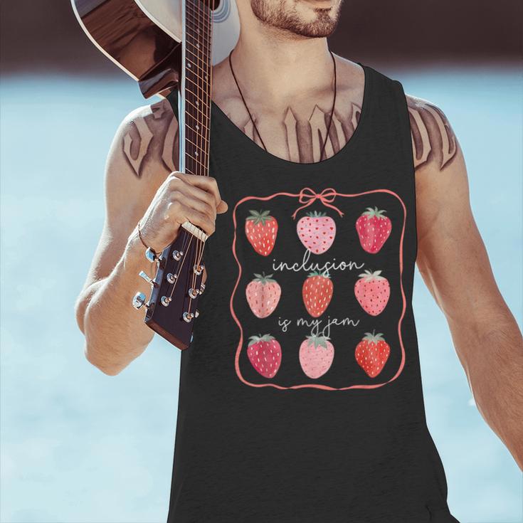 Inclusion Is My Jam Special Education Teacher Autism SPED Men Tank Top, gift for family, gift for coworker Inclusion Is My Jam Special Education Teacher Autism SPED Men Tank Top, gift for family, gift for coworker