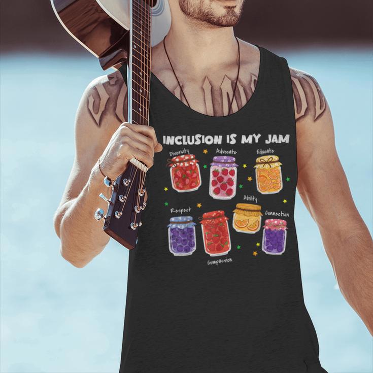 Inclusion Is My Jam Special Education Teacher Para Autism Men Tank Top, gift for family, gift for coworker