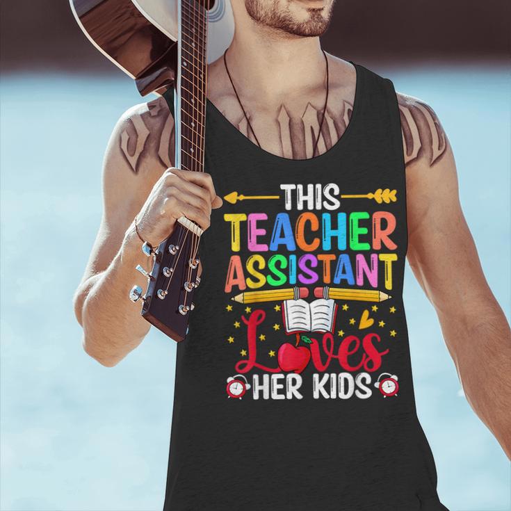 Instructional Assistant Loves Her Kids Teacher Assistant Men Tank Top, gift for family, gift for coworker Instructional Assistant Loves Her Kids Teacher Assistant Men Tank Top, gift for family, gift for coworker