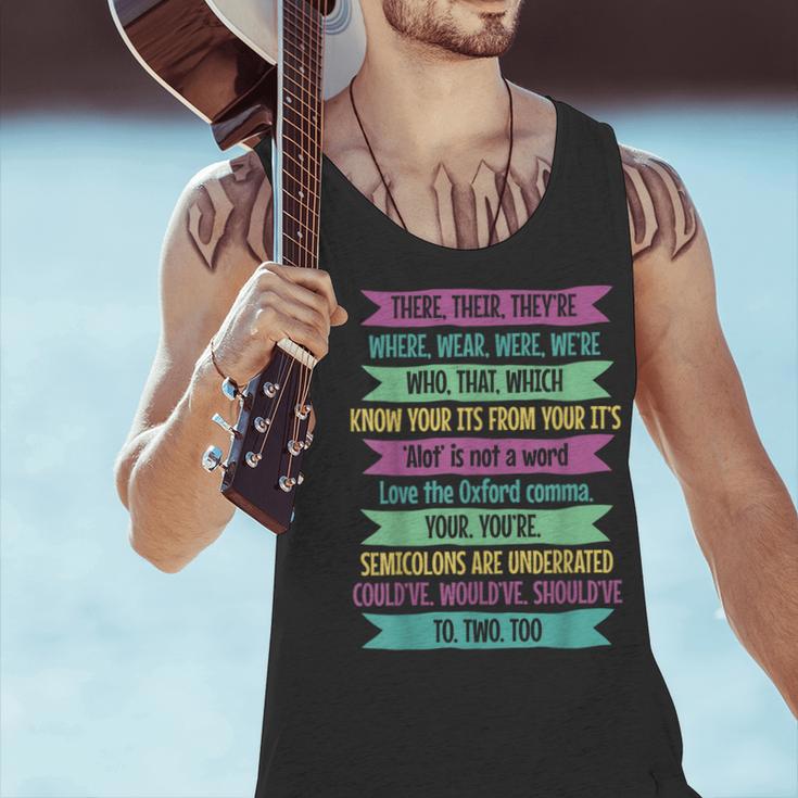 Their There And They'Re English Teacher Men Women Men Tank Top, English Teacher Tank Tops, gift for family, gift for coworker Their There And They'Re English Teacher Men Women Men Tank Top, English Teacher Tank Tops, gift for family, gift for coworker