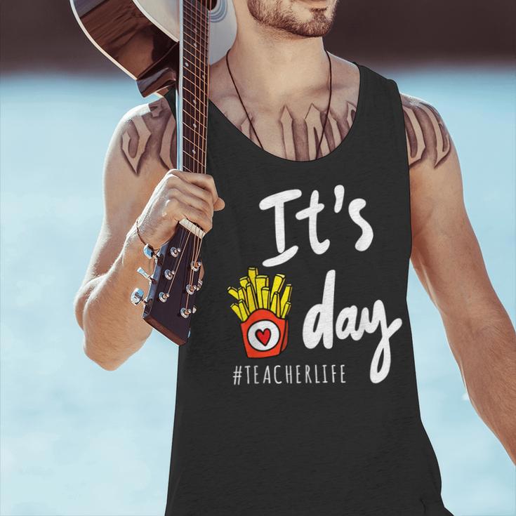 It's Fry Day Teacher Life Men Tank Top, gift for family, gift for coworker It's Fry Day Teacher Life Men Tank Top, gift for family, gift for coworker