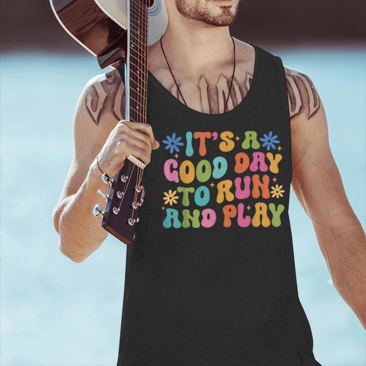 Its A Good Day To Run And Play PE Teacher Physical Education Men Tank Top, Pe Teacher Tank Tops, gift for family, gift for coworker Its A Good Day To Run And Play PE Teacher Physical Education Men Tank Top, Pe Teacher Tank Tops, gift for family, gift for coworker