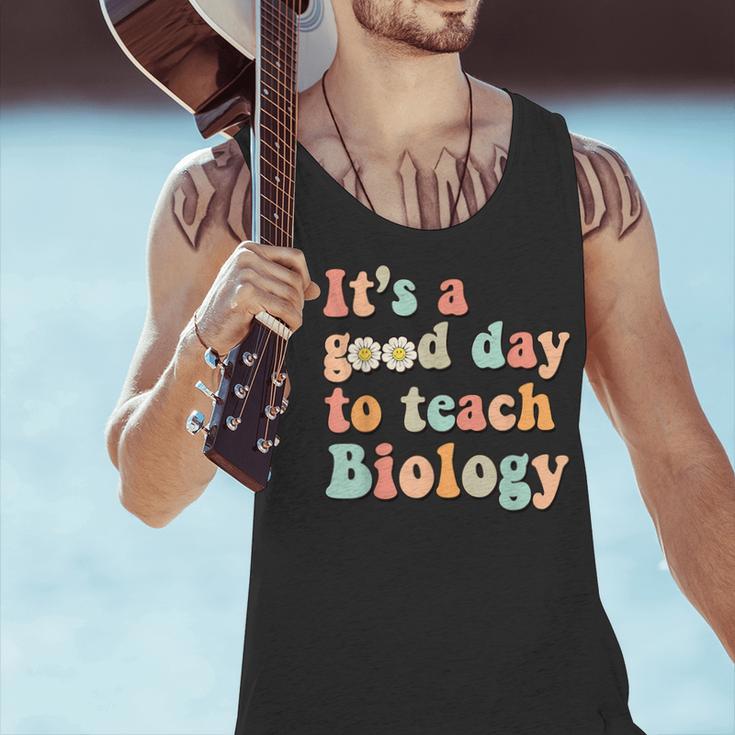 It's A Good Day To Teach Biology Biology Teacher Men Tank Top, gift for family, gift for coworker It's A Good Day To Teach Biology Biology Teacher Men Tank Top, gift for family, gift for coworker