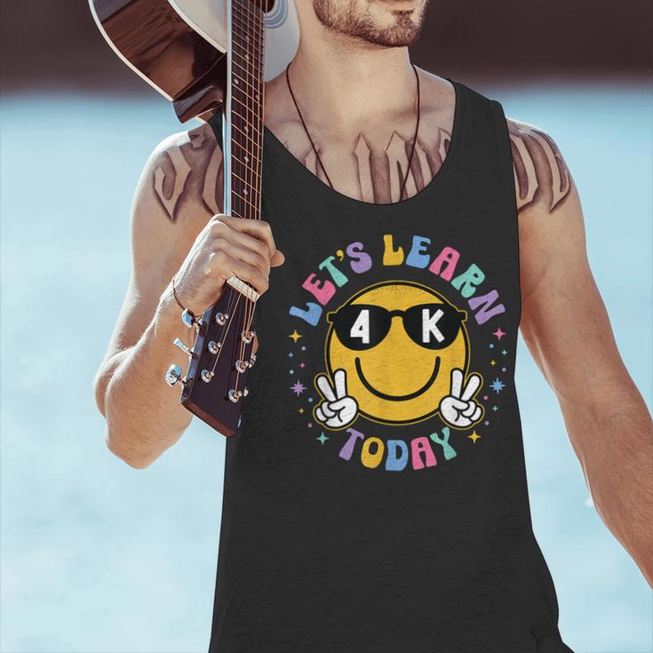 Lets Learn Today Shirt Smile Face 4K Teacher Back To School Men Tank Top, gift for family, gift for coworker Lets Learn Today Shirt Smile Face 4K Teacher Back To School Men Tank Top, gift for family, gift for coworker