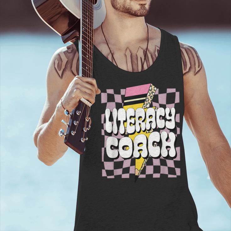 Literacy Coach Reading Specialist Facilitator Lead Teacher Men Tank Top, gift for family, gift for coworker