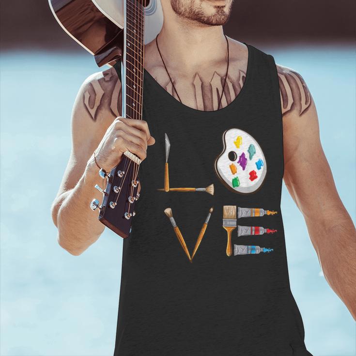 Love Art For Artist Art Teacher Men Tank Top, gift for family, gift for coworker Love Art For Artist Art Teacher Men Tank Top, gift for family, gift for coworker