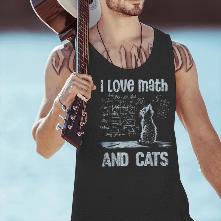 I Love Math And Cats Cat Lover Science Teacher Student Men Tank Top, Science Teacher Tank Tops, gift for family, gift for coworker I Love Math And Cats Cat Lover Science Teacher Student Men Tank Top, Science Teacher Tank Tops, gift for family, gift for coworker