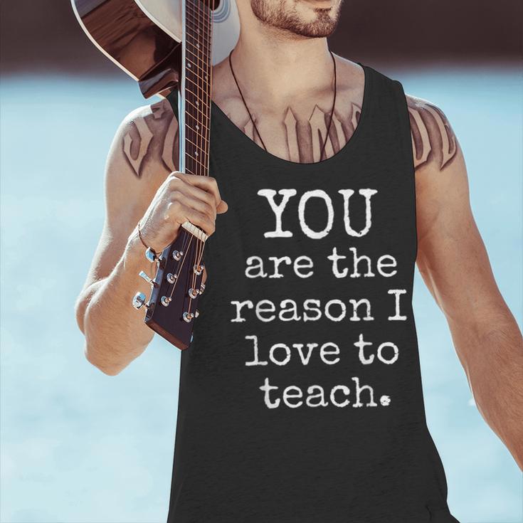 Love To Teach Positive Affirmation Kind Motivational Teacher Men Tank Top, gift for family, gift for coworker