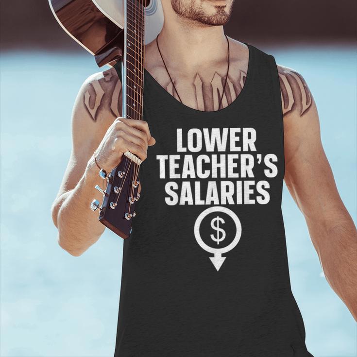 Lower Teacher's Salaries For Men Women Kids Men Tank Top, gift for family, gift for coworker Lower Teacher's Salaries For Men Women Kids Men Tank Top, gift for family, gift for coworker