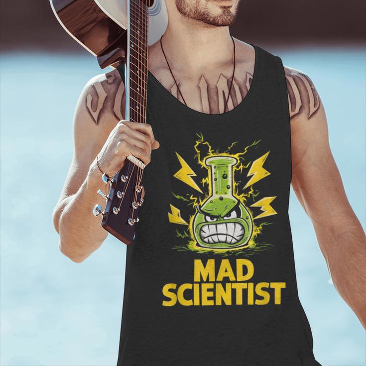Mad Scientist Kids Youth Adult Science Teacher Chemistry Men Tank Top, Science Teacher Tank Tops, gift for family, gift for coworker