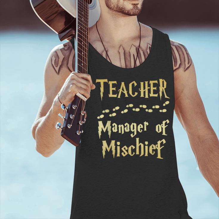 Magical Teacher Manager Of Mischief Birthday Family Party Men Tank Top, gift for family, gift for coworker Magical Teacher Manager Of Mischief Birthday Family Party Men Tank Top, gift for family, gift for coworker