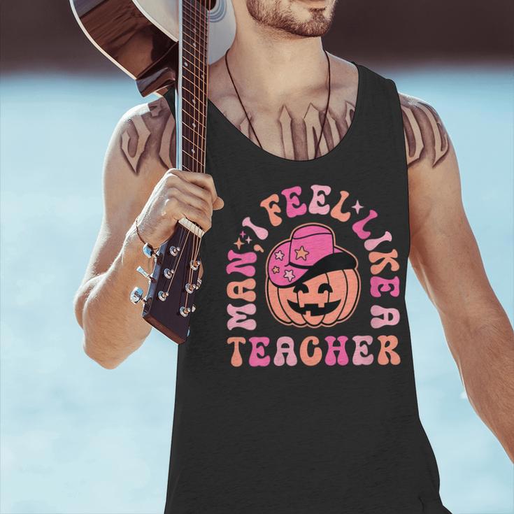 Man I Feel Like a Teacher Women Western Teacher Halloween Men Tank Top, gift for family, gift for coworker Man I Feel Like a Teacher Women Western Teacher Halloween Men Tank Top, gift for family, gift for coworker