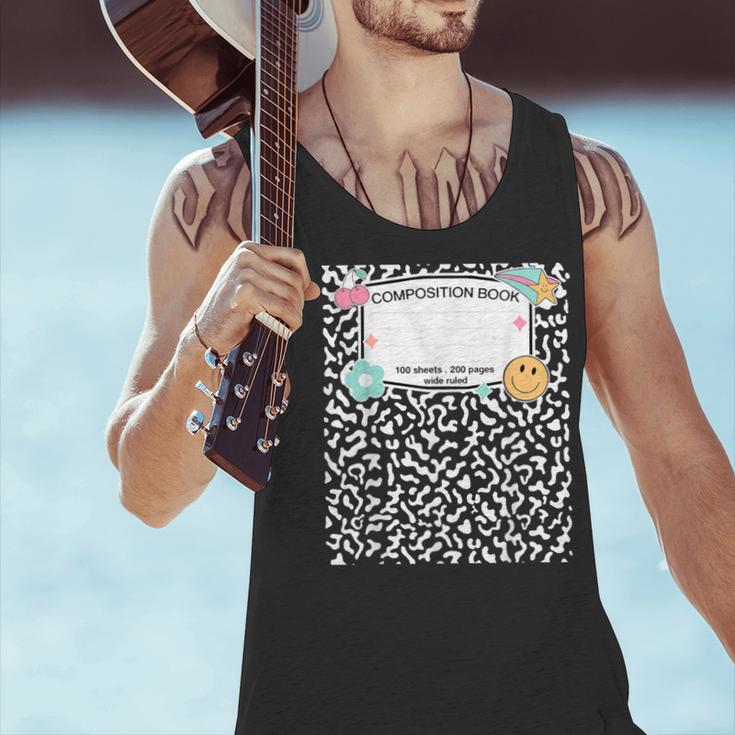 Matching Group Halloween Teacher Composition Book Notebook Men Tank Top, gift for family, gift for coworker Matching Group Halloween Teacher Composition Book Notebook Men Tank Top, gift for family, gift for coworker