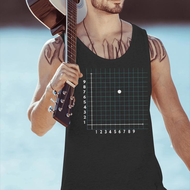 Math Teacher 67 Cartesian Grid Point Humor Men Tank Top, gift for family, gift for coworker