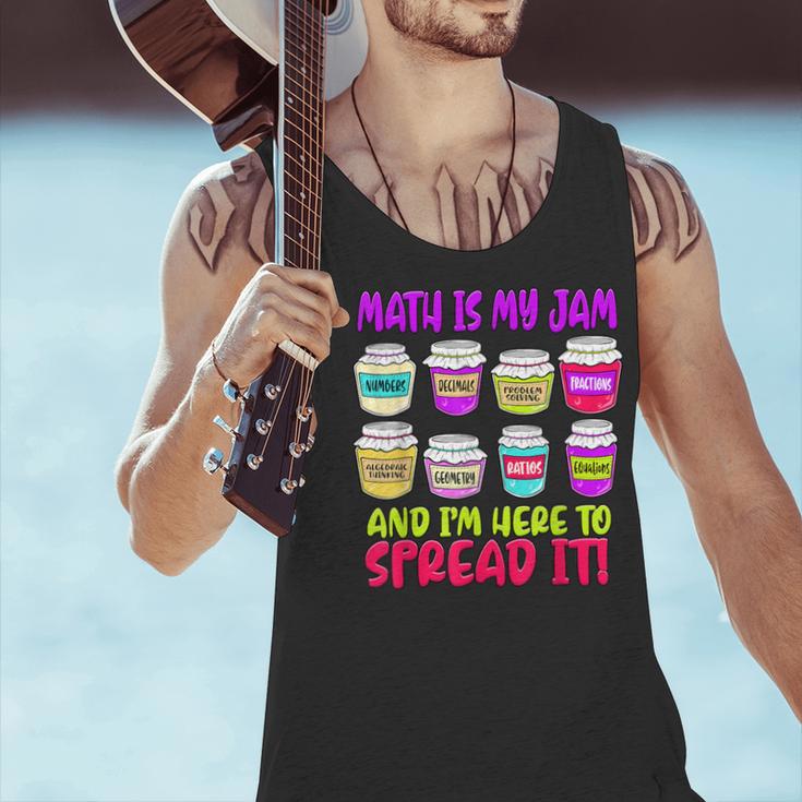 Math Teacher My Jam Here To Spread Mathematics Humor Men Tank Top, gift for family, gift for coworker Math Teacher My Jam Here To Spread Mathematics Humor Men Tank Top, gift for family, gift for coworker