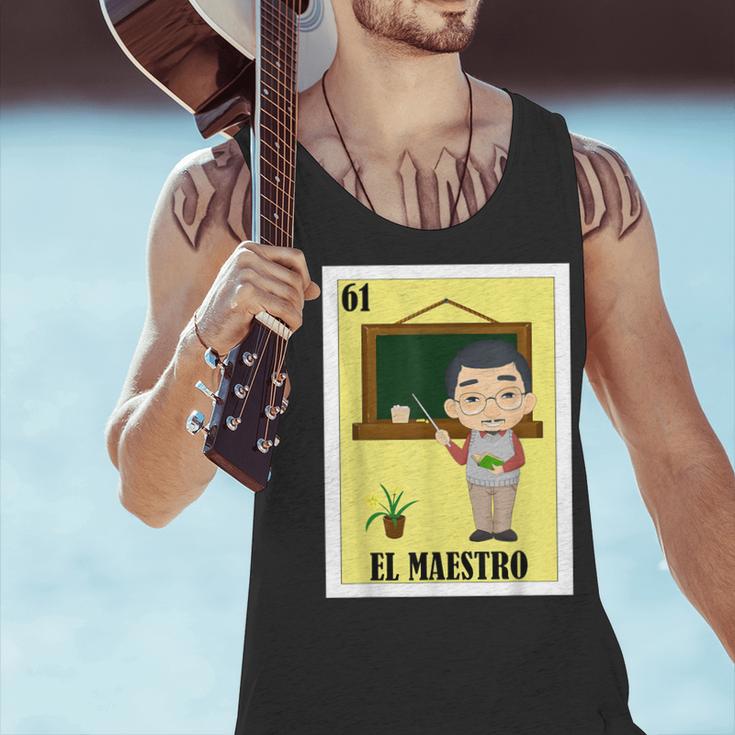 Mexican For Teachers El Maestro Men Tank Top, gift for family, gift for coworker Mexican For Teachers El Maestro Men Tank Top, gift for family, gift for coworker