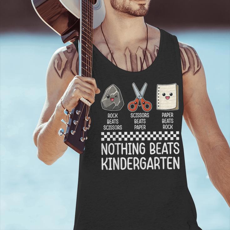 Nothing Beats Kindergarten Back To School Kids Teacher Men Tank Top, gift for family, gift for coworker Nothing Beats Kindergarten Back To School Kids Teacher Men Tank Top, gift for family, gift for coworker