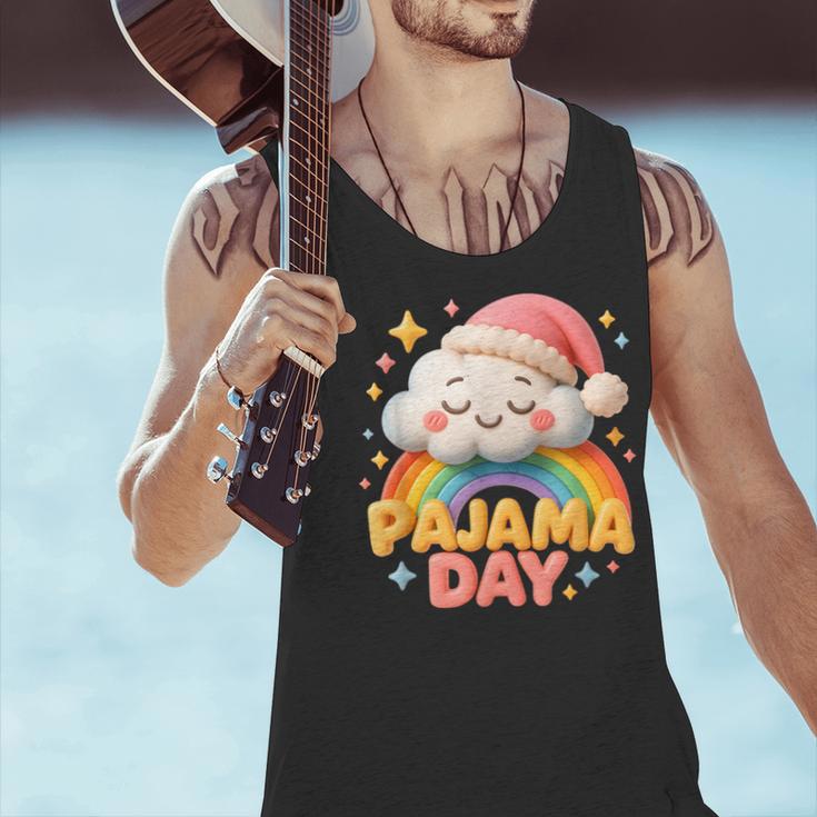Pajama Day School Spirit Week Sleepy Cloud Teacher Student Men Tank Top, gift for family, gift for coworker Pajama Day School Spirit Week Sleepy Cloud Teacher Student Men Tank Top, gift for family, gift for coworker
