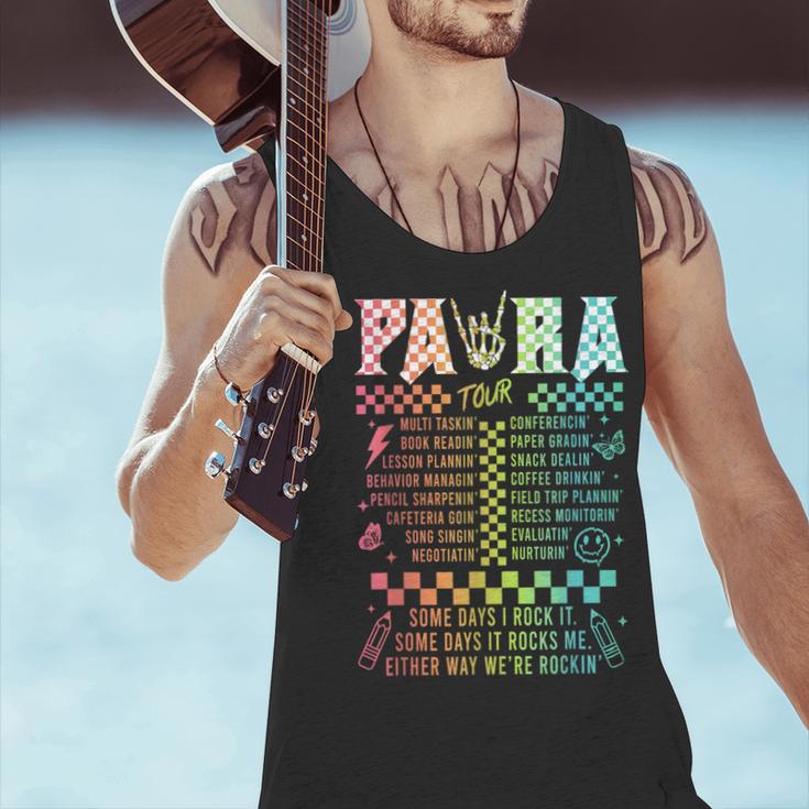 Para Tour Paraprofessional Squad Rock Teacher Back To School Men Tank Top, gift for family, gift for coworker Para Tour Paraprofessional Squad Rock Teacher Back To School Men Tank Top, gift for family, gift for coworker