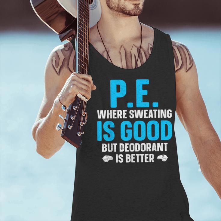PE Teacher Art For Men Women Gym Teacher Appreciation Men Tank Top, Pe Teacher Tank Tops, gift for family, gift for coworker