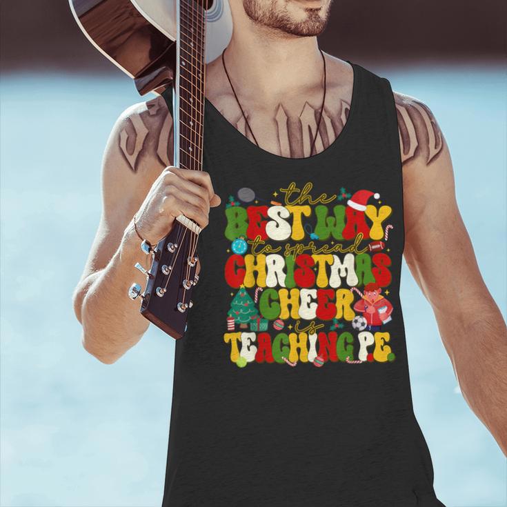 PE Teacher Christmas Holiday Men Tank Top, Pe Teacher Tank Tops, gift for family, gift for coworker PE Teacher Christmas Holiday Men Tank Top, Pe Teacher Tank Tops, gift for family, gift for coworker