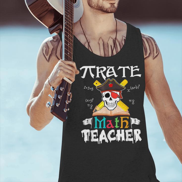 Pirate Math Teacher Skull Pirate Halloween Costume Men Tank Top, gift for family, gift for coworker Pirate Math Teacher Skull Pirate Halloween Costume Men Tank Top, gift for family, gift for coworker