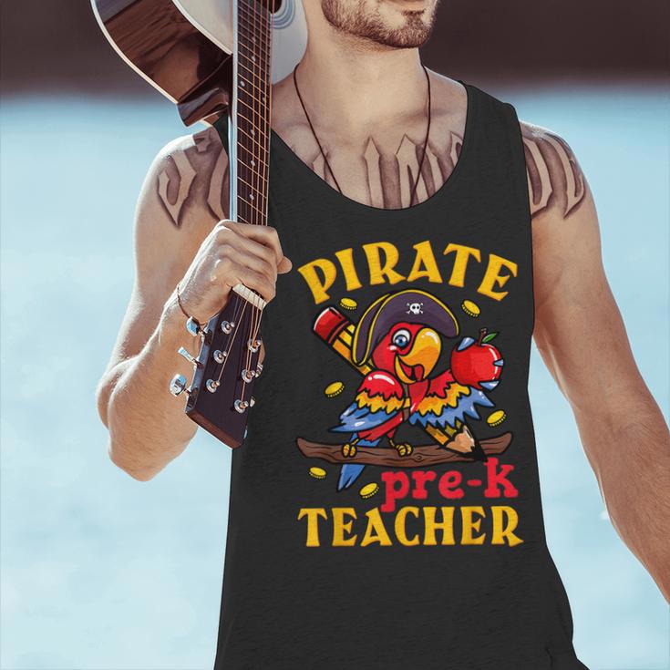 Pirate Pre-K Teacher Preschool Halloween Men Tank Top, gift for family, gift for coworker Pirate Pre-K Teacher Preschool Halloween Men Tank Top, gift for family, gift for coworker