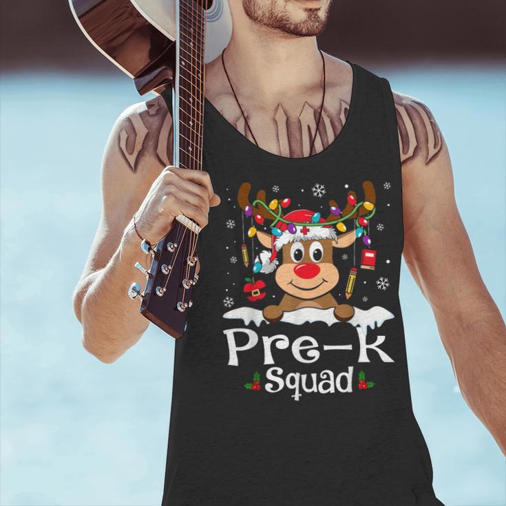 Pre-k Teacher Squad Reindeer Teacher Christmas Men Tank Top, gift for family, gift for coworker Pre-k Teacher Squad Reindeer Teacher Christmas Men Tank Top, gift for family, gift for coworker