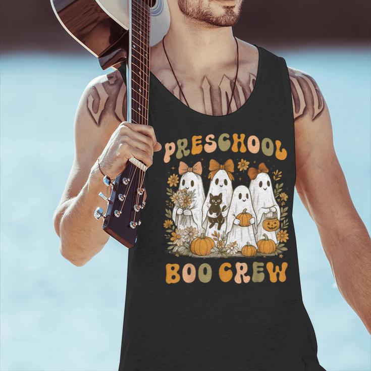Preschool Boo Crew Teacher Kids Halloween Ghost Cat Pumpkin Men Tank Top, gift for family, gift for coworker Preschool Boo Crew Teacher Kids Halloween Ghost Cat Pumpkin Men Tank Top, gift for family, gift for coworker