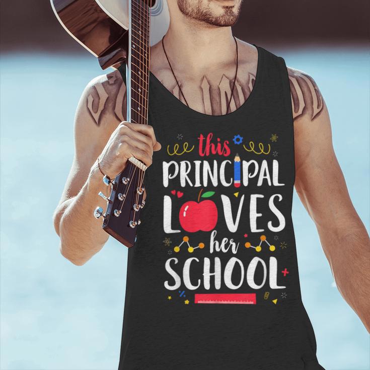 This Principal Loves Her School Teacher Appreciation Men Tank Top, gift for family, gift for coworker This Principal Loves Her School Teacher Appreciation Men Tank Top, gift for family, gift for coworker
