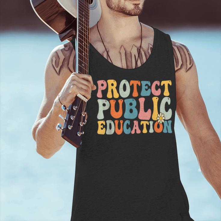 Protect Public Education Public Teacher School Men Tank Top, gift for family, gift for coworker