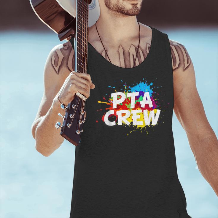 PTA Crew Back To School Volunteer Board Mom Parent Teacher Men Tank Top, gift for family, gift for coworker