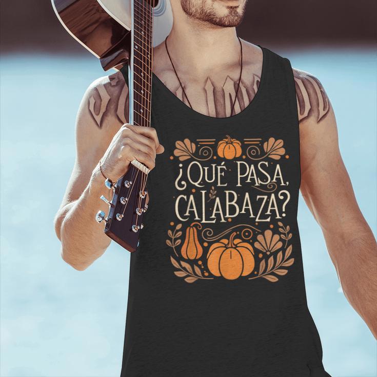 Que Pasa Calabaza Shirt Spanish Teacher Men Tank Top, gift for family, gift for coworker