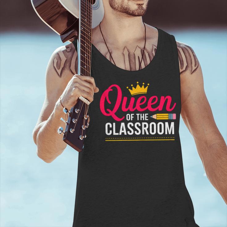 Queen Of The Classroom Teacher Men Tank Top, gift for family, gift for coworker