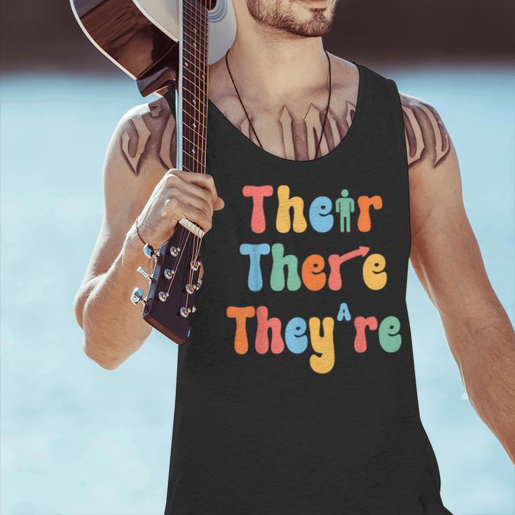 There Their They'Re English Class Grammar Joke Teacher Men Tank Top, English Teacher Tank Tops, gift for family, gift for coworker There Their They'Re English Class Grammar Joke Teacher Men Tank Top, English Teacher Tank Tops, gift for family, gift for coworker