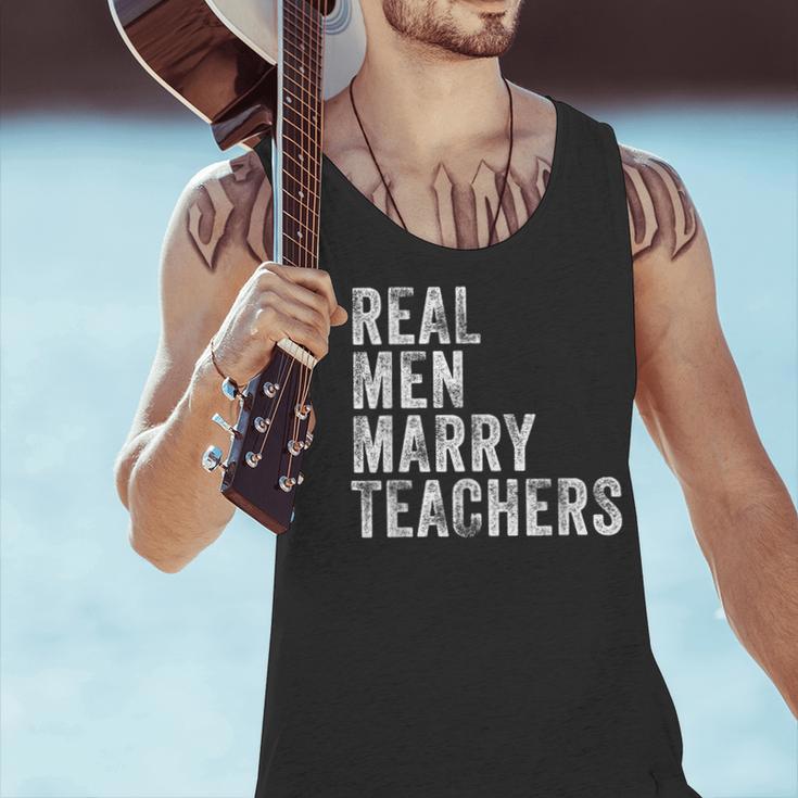 Real Men Marry Teachers Future Husband Wife Engagement Men Tank Top, gift for family, gift for coworker Real Men Marry Teachers Future Husband Wife Engagement Men Tank Top, gift for family, gift for coworker