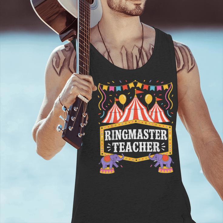 Ringmaster Teacher Circus Party Ringmaster Carnival Men Tank Top, gift for family, gift for coworker Ringmaster Teacher Circus Party Ringmaster Carnival Men Tank Top, gift for family, gift for coworker