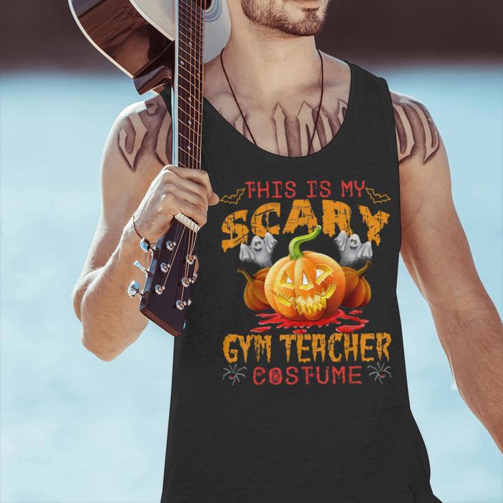 This Is My Scary Gym Teacher Costume Pumpkin Halloween Men Women Men Tank Top, gift for family, gift for coworker This Is My Scary Gym Teacher Costume Pumpkin Halloween Men Women Men Tank Top, gift for family, gift for coworker