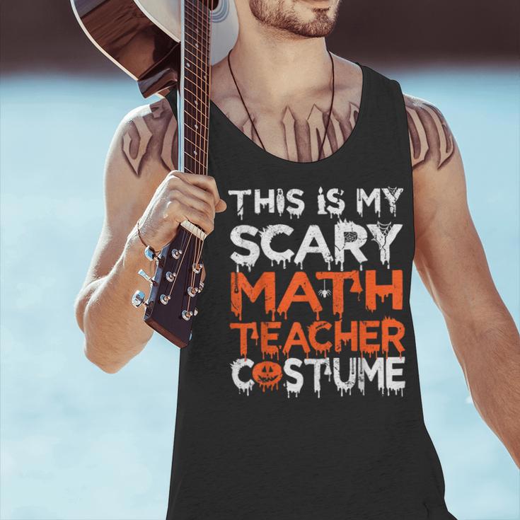 This Is My Scary Math Teacher Costume For Halloween Men Tank Top, gift for family, gift for coworker