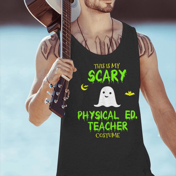 Scary Physical Education Ed Teacher Costume Halloween Easy Men Tank Top, gift for family, gift for coworker Scary Physical Education Ed Teacher Costume Halloween Easy Men Tank Top, gift for family, gift for coworker