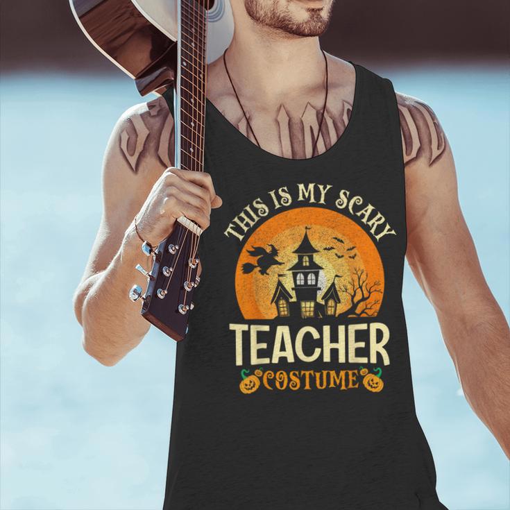 This Is My Scary Teacher Costume Halloween Men Tank Top, gift for family, gift for coworker This Is My Scary Teacher Costume Halloween Men Tank Top, gift for family, gift for coworker
