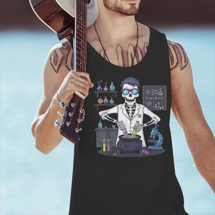 Science Teacher Halloween Skeleton Scientist Chemistry Men Tank Top, Science Teacher Tank Tops, gift for family, gift for coworker Science Teacher Halloween Skeleton Scientist Chemistry Men Tank Top, Science Teacher Tank Tops, gift for family, gift for coworker