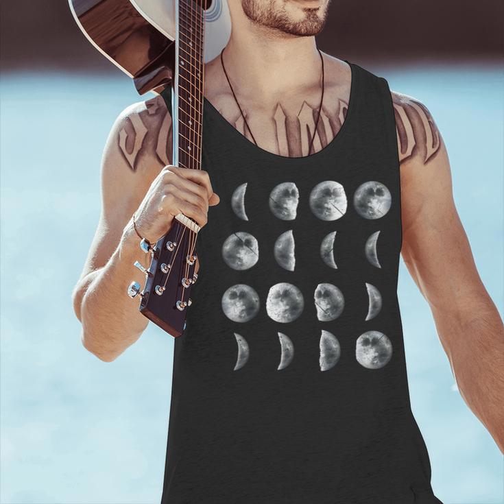 Space Science Student Teacher Leonard Moon Phases Men Women Kids Men Tank Top, Science Teacher Tank Tops, gift for family, gift for coworker