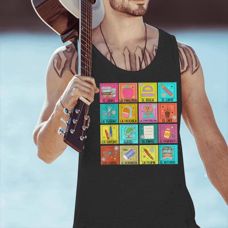 Spanish Teacher Back To School Maestra Dual Language Crew Men Tank Top, gift for family, gift for coworker Spanish Teacher Back To School Maestra Dual Language Crew Men Tank Top, gift for family, gift for coworker